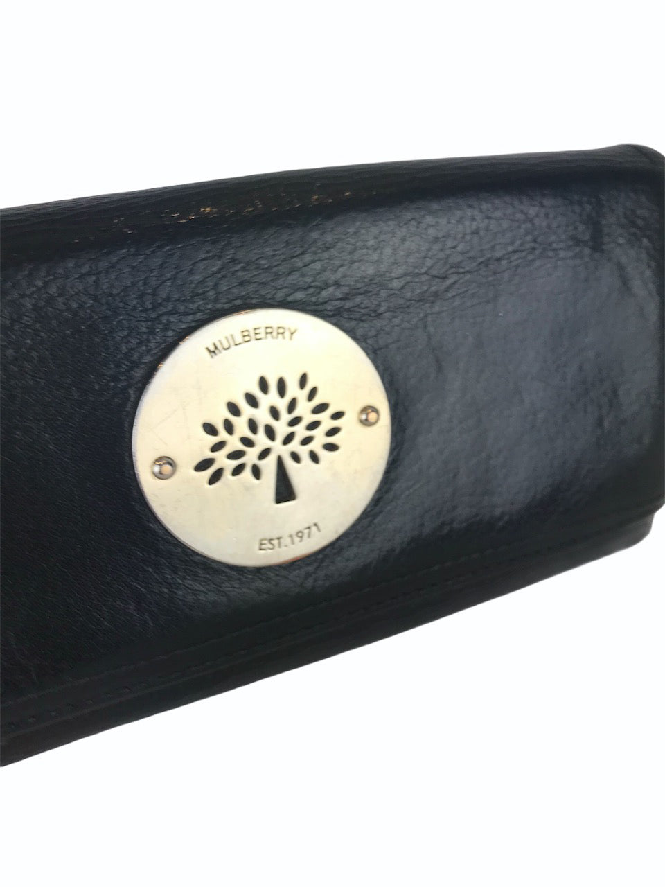 Mulberry Black Leather Wallet  - As Seen On Instagram 09/09/2020 - Siopaella Designer Exchange