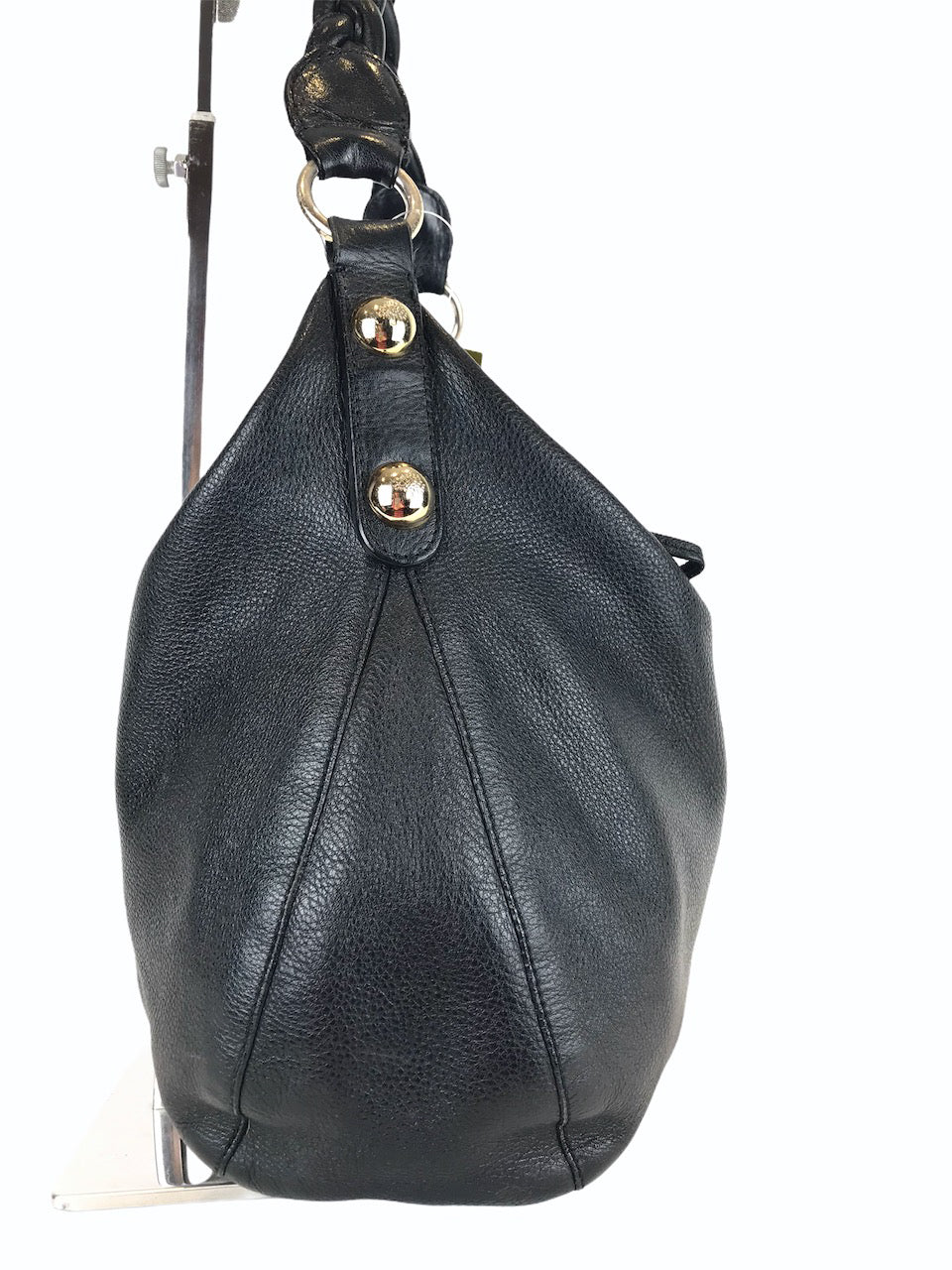 Mulberry Black Leather Mitzy Hobo - As Seen On Instagram 09/09/2020 - Siopaella Designer Exchange