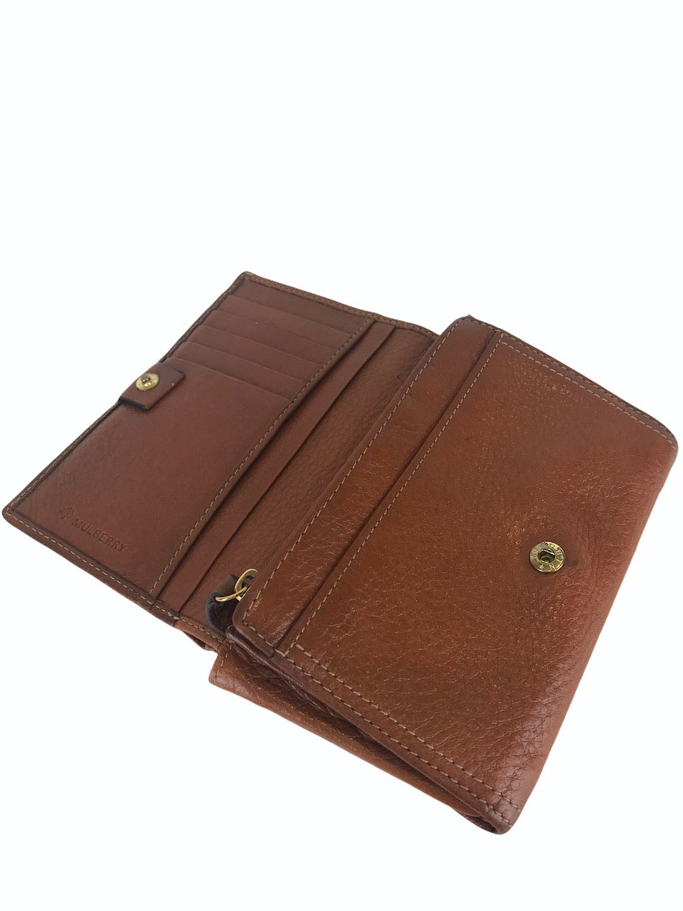 Mulberry Oak Leather Wallet  - As Seen On Instagram 09/09/2020 - Siopaella Designer Exchange